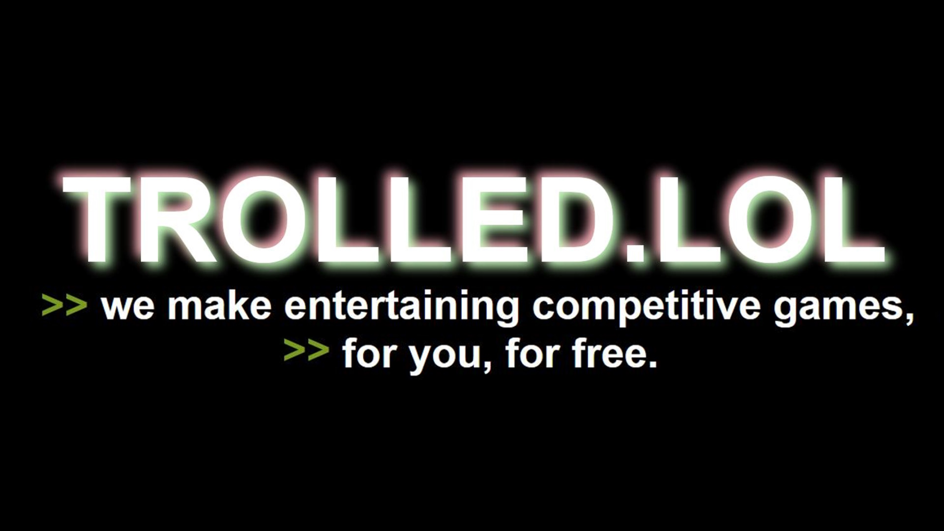 Discovery splash banner for https://trolled.lol Discord server