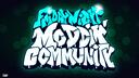 Discovery splash banner for Friday Night Moddin' Community Discord server
