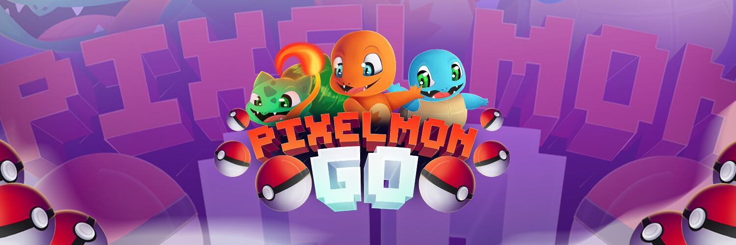 Discovery splash banner for PixelmonGo - 1.16.5+ Discord server
