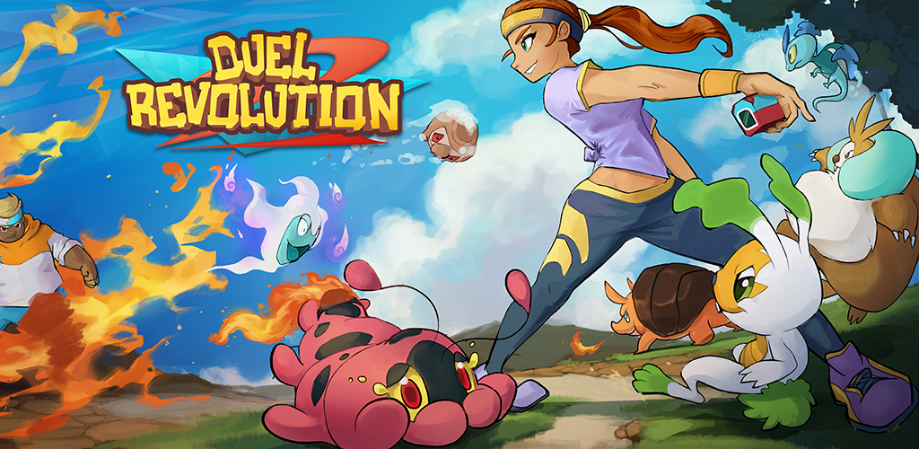 Discovery splash banner for Duel Revolution Discord server
