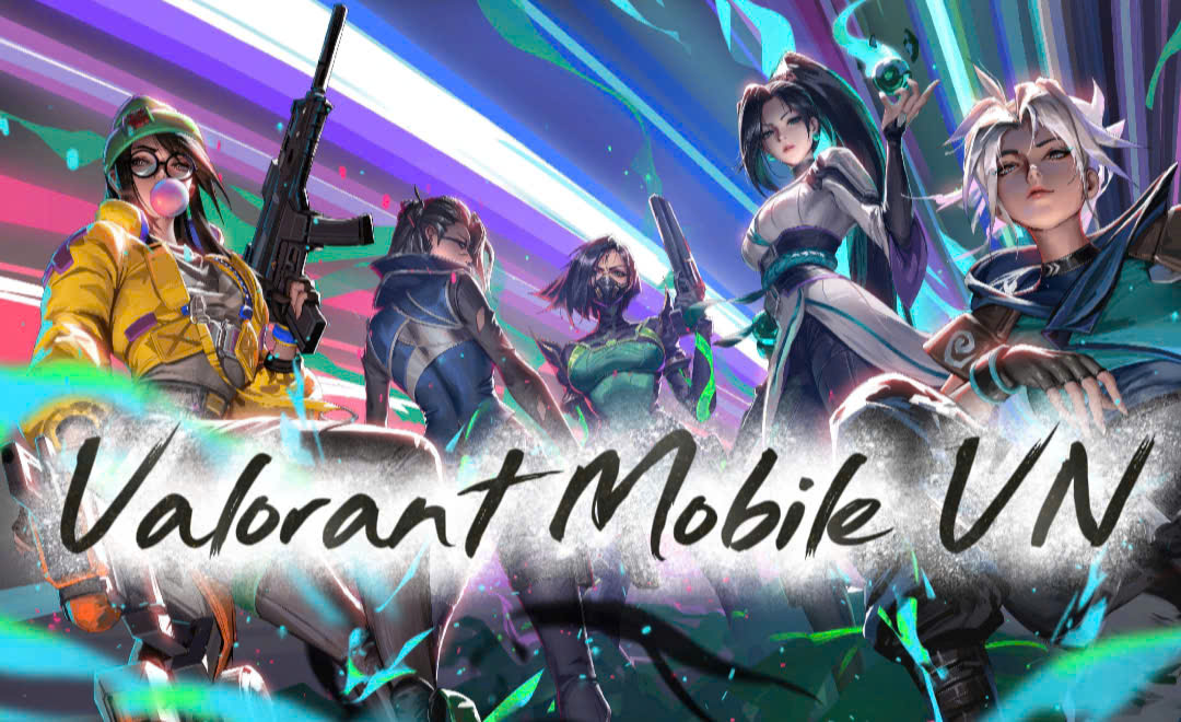 Discovery splash banner for VALORANT MOBILE VN Discord server