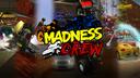 Discovery splash banner for Madness Crew Discord server
