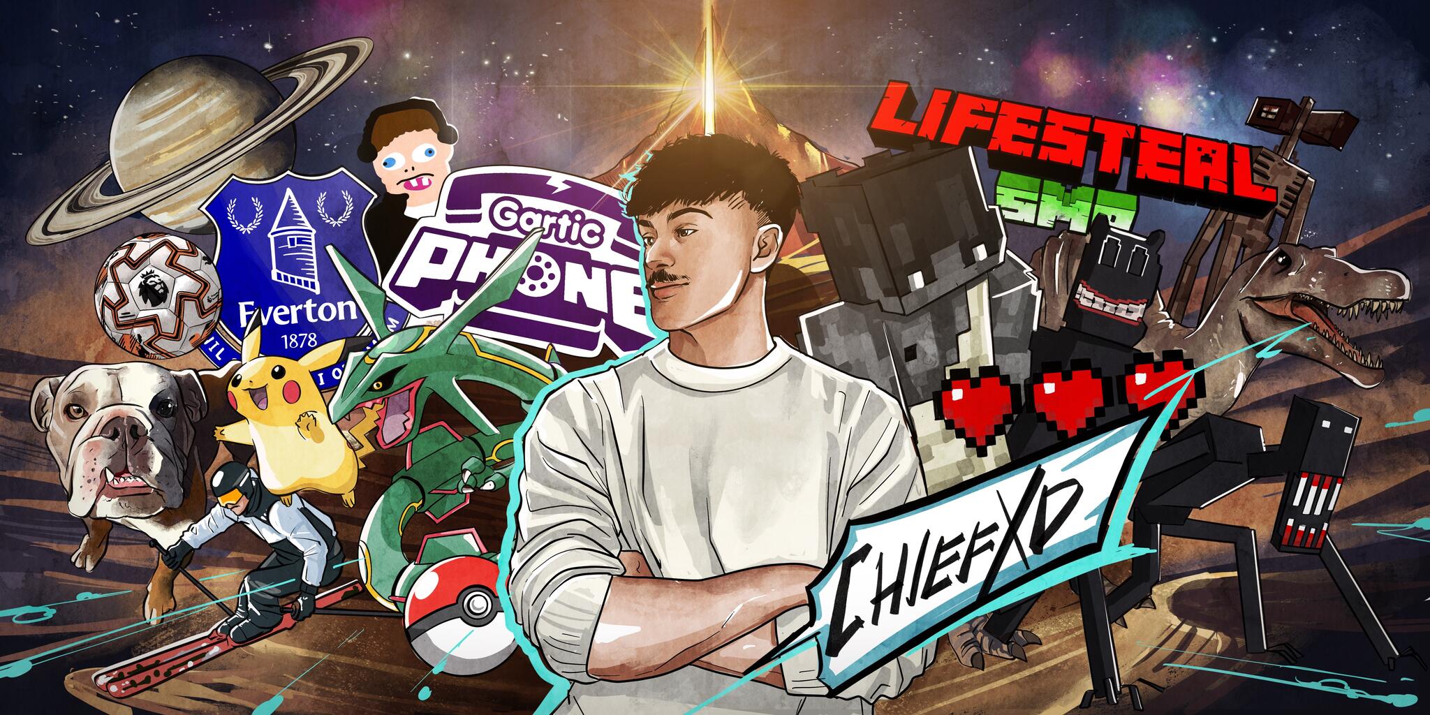 Discovery splash banner for Chief’s Crib Discord server