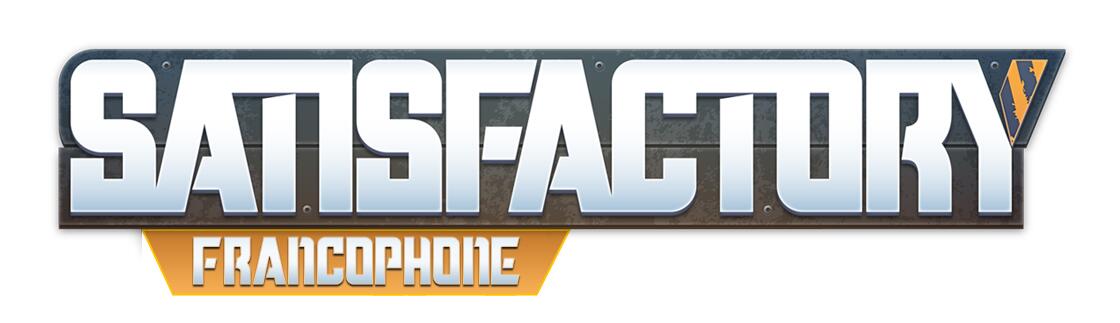 Discovery splash banner for Satisfactory France Communauté Discord server