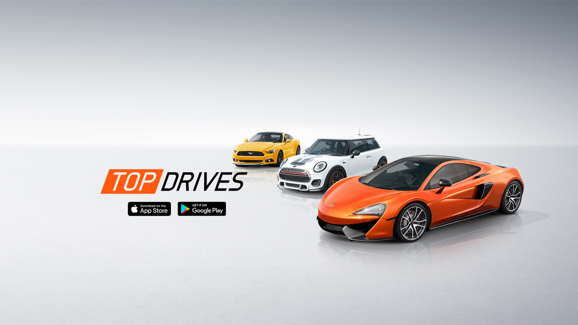 Discovery splash banner for Top Drives Discord server