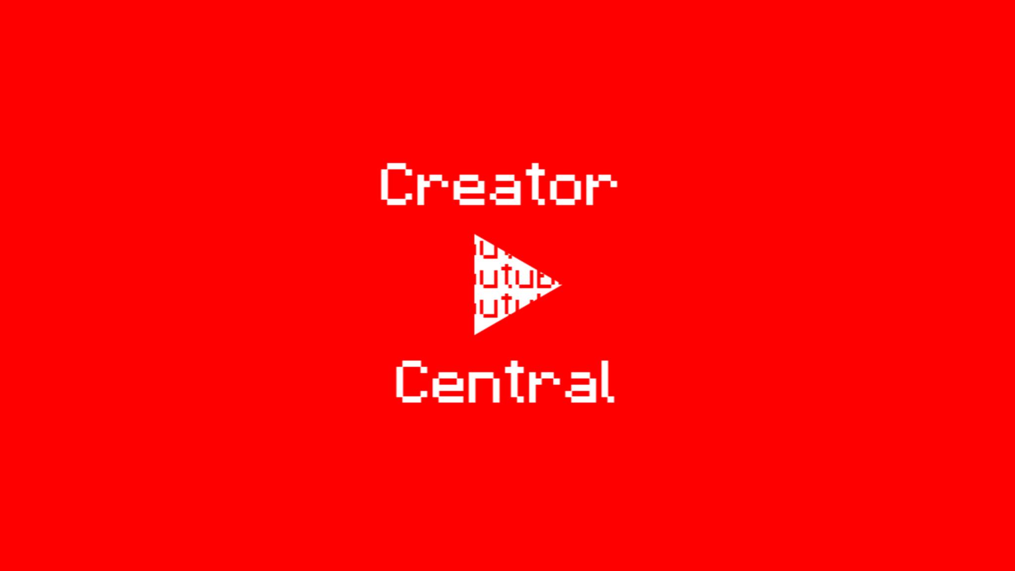 Discovery splash banner for Creator Central | Youtube & Twitch Discord server