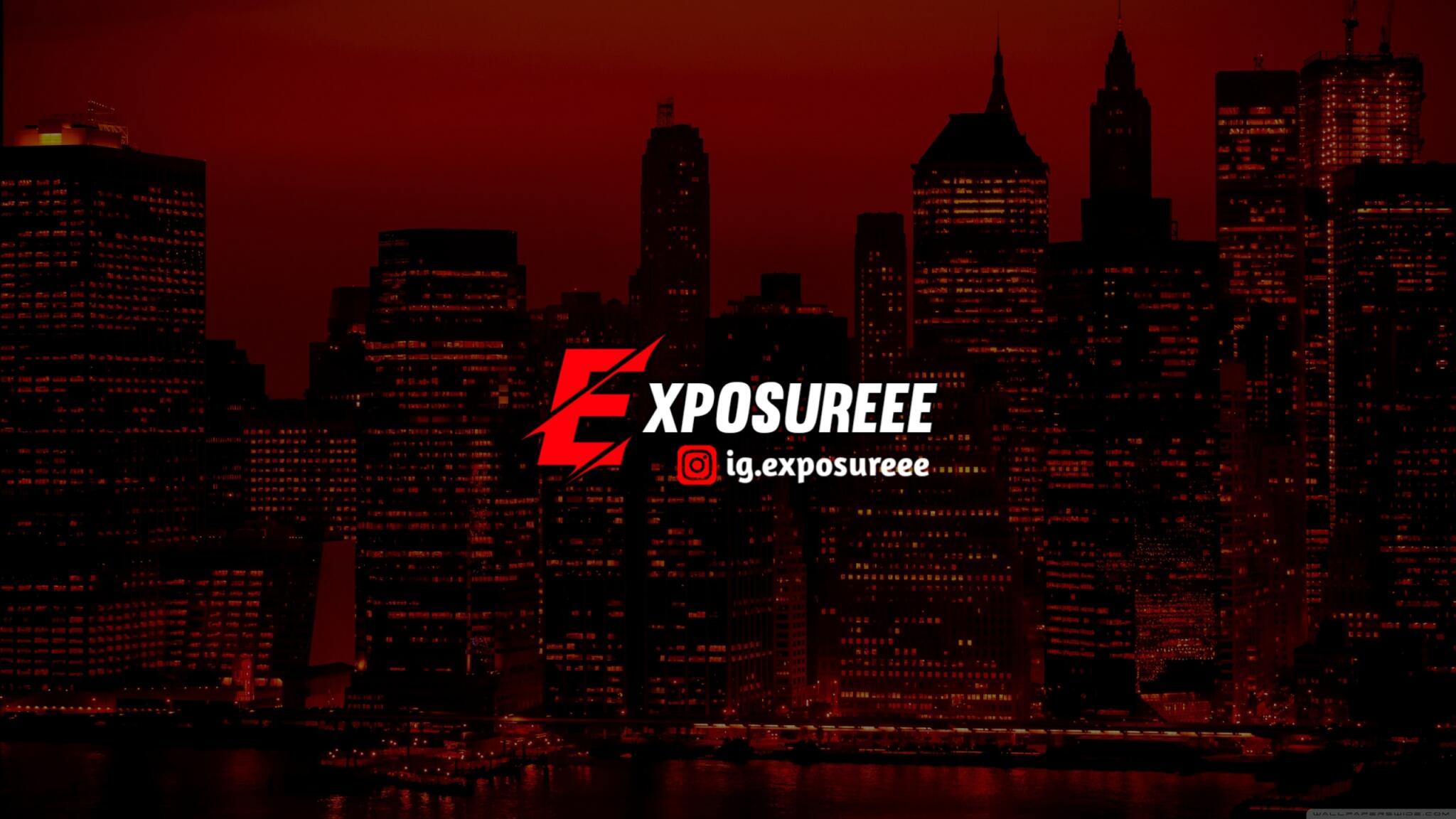 Discovery splash banner for EXPOSUREEE Discord server