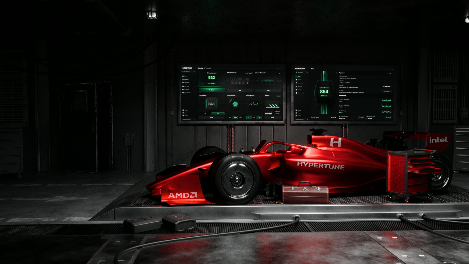 Discovery splash banner for HYPERTUNE Discord server