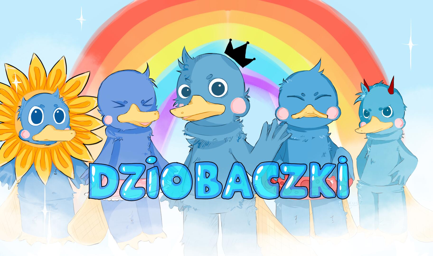 Discovery splash banner for Dziobaczki Discord server