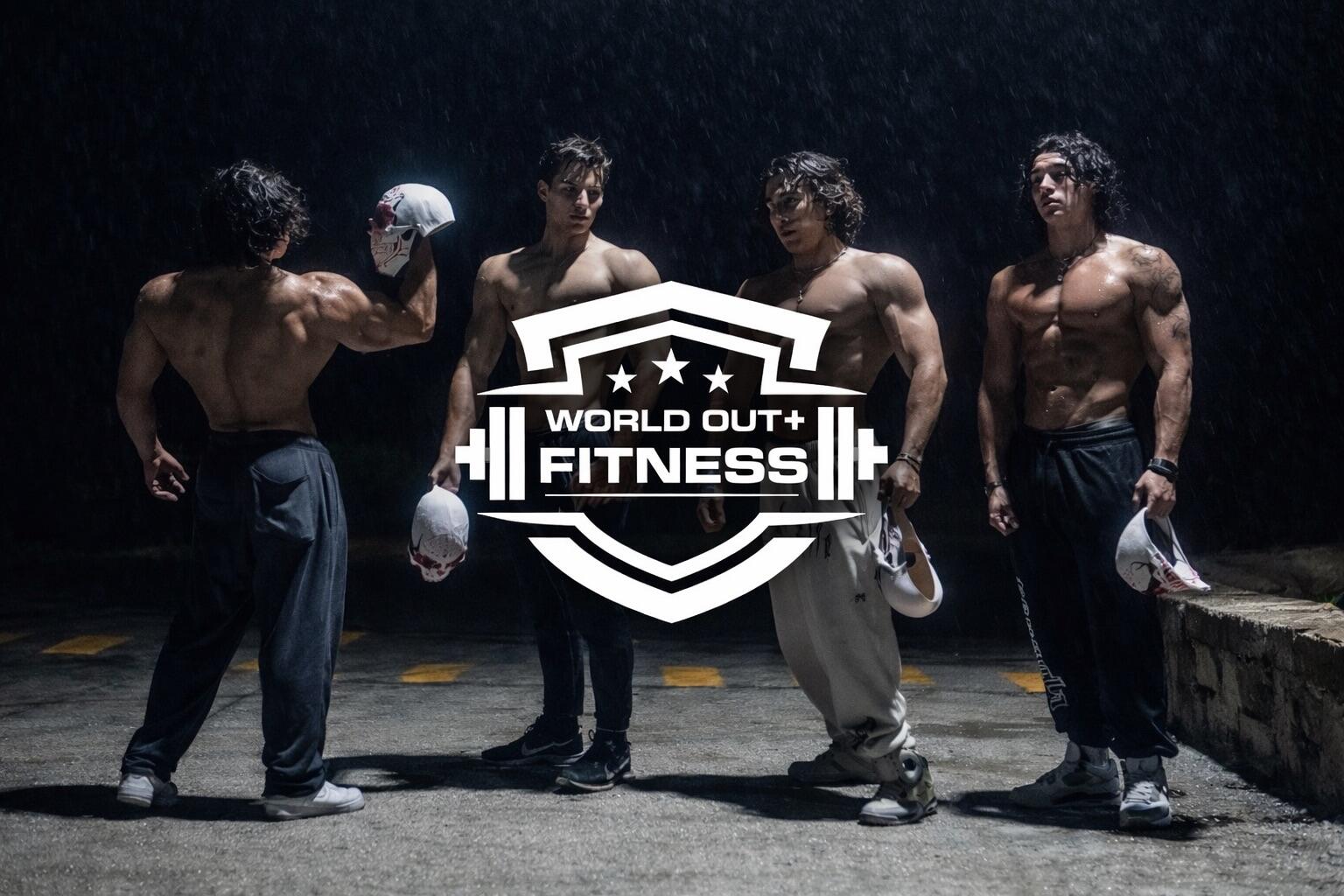 Discovery splash banner for 💪﹕WorldOut・Fitness Discord server
