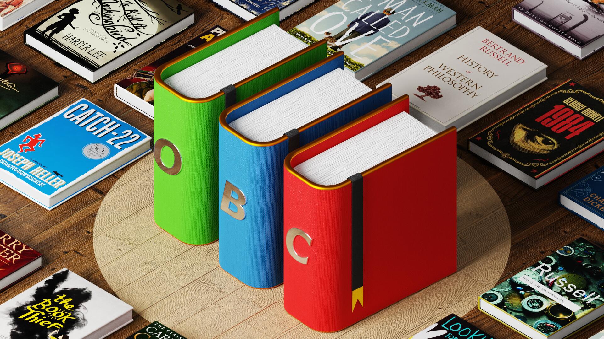 Discovery splash banner for Organized Book Club Discord server