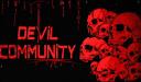 Discovery splash banner for DE⩔iL COMMUNiTY Discord server