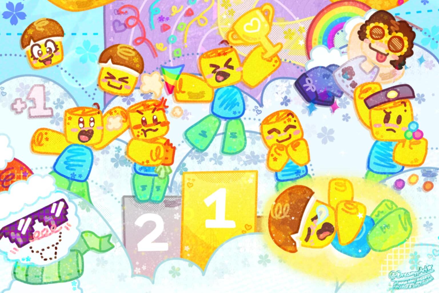 Discovery splash banner for Nomo Falls Discord server