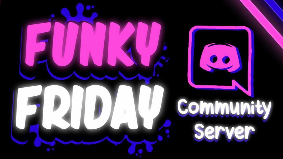 Discovery splash banner for Funky Friday Community Server Discord server