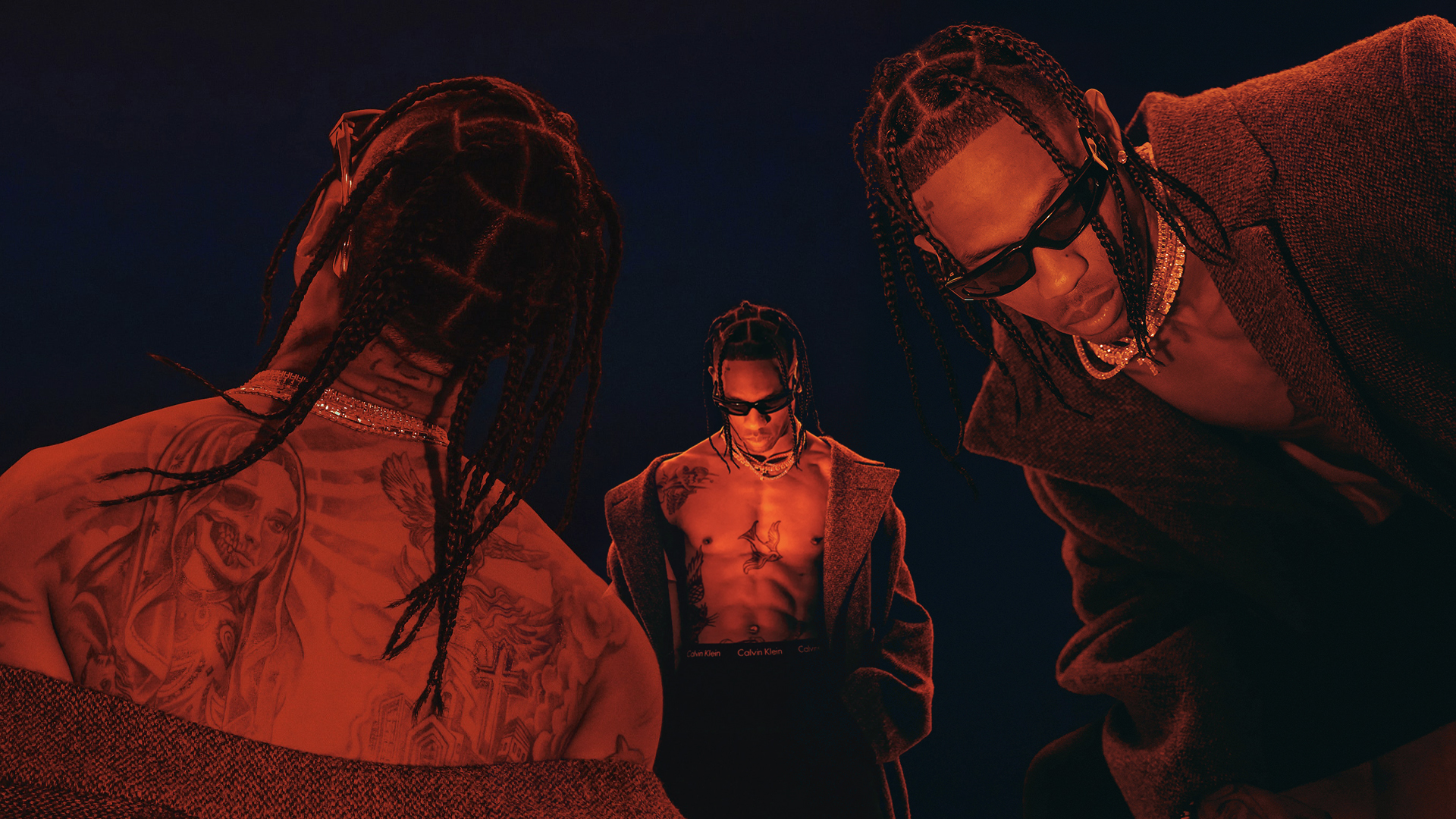 Discovery splash banner for Travis Scott Discord server