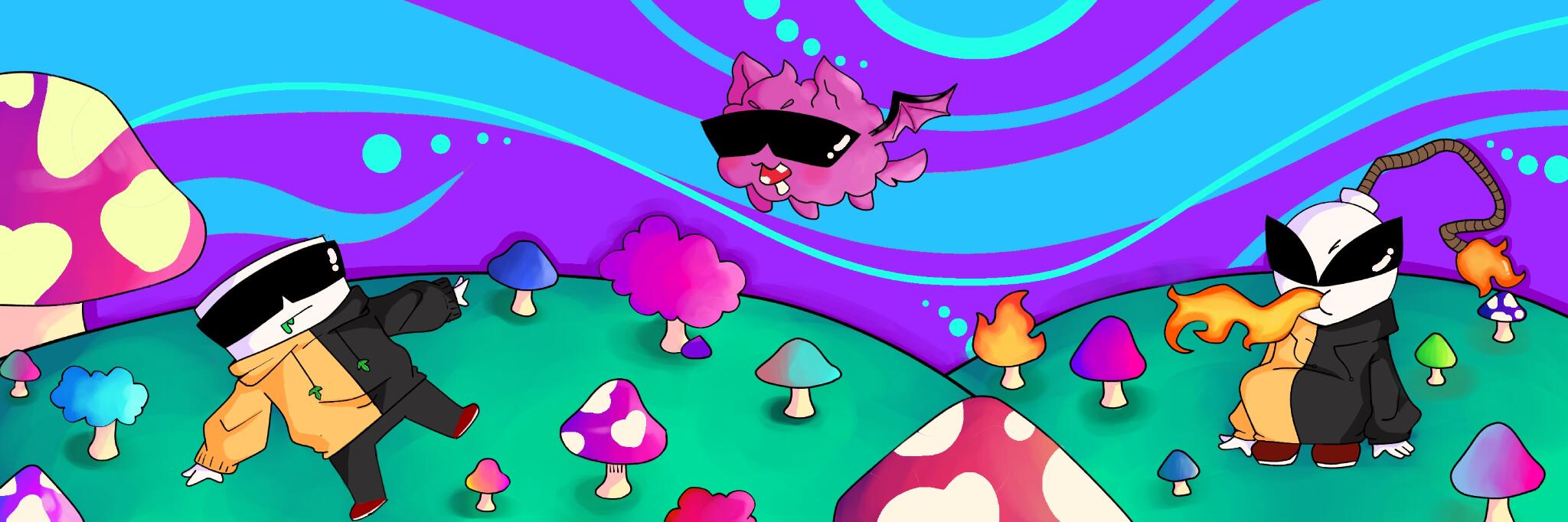Discovery splash banner for WeirdBruh Discord server