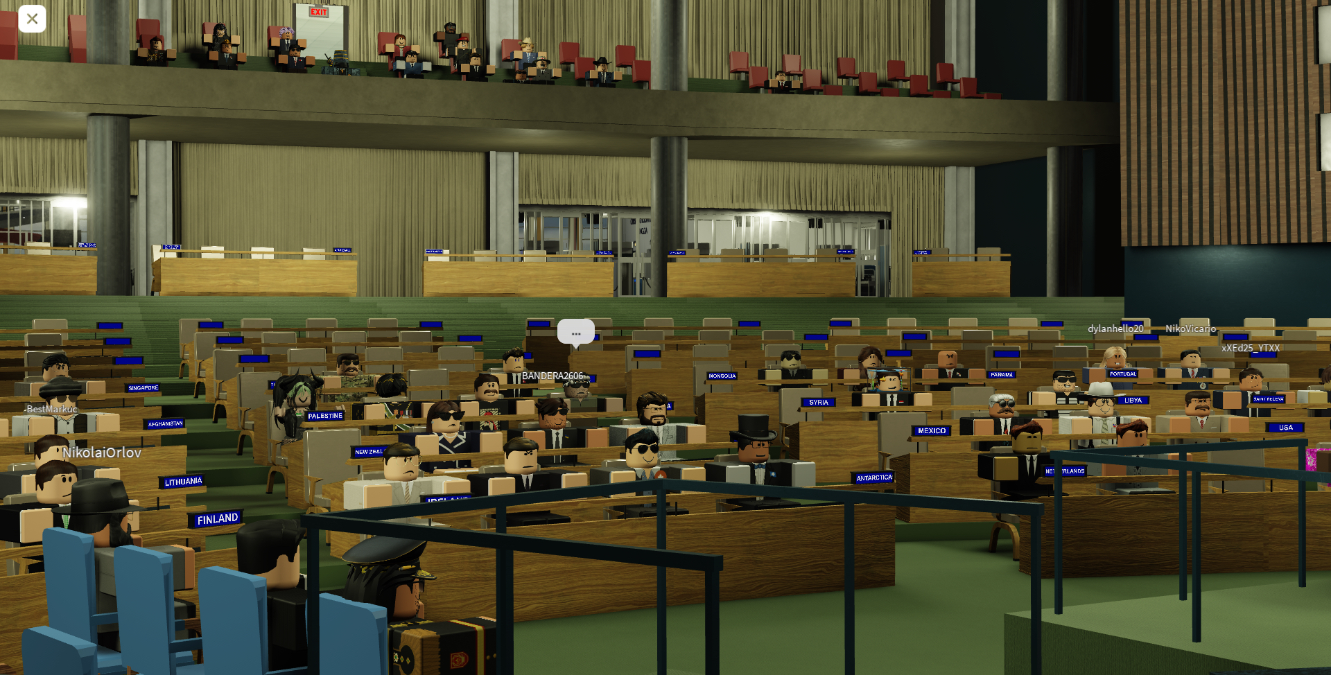 Discovery splash banner for United Nations Discord server