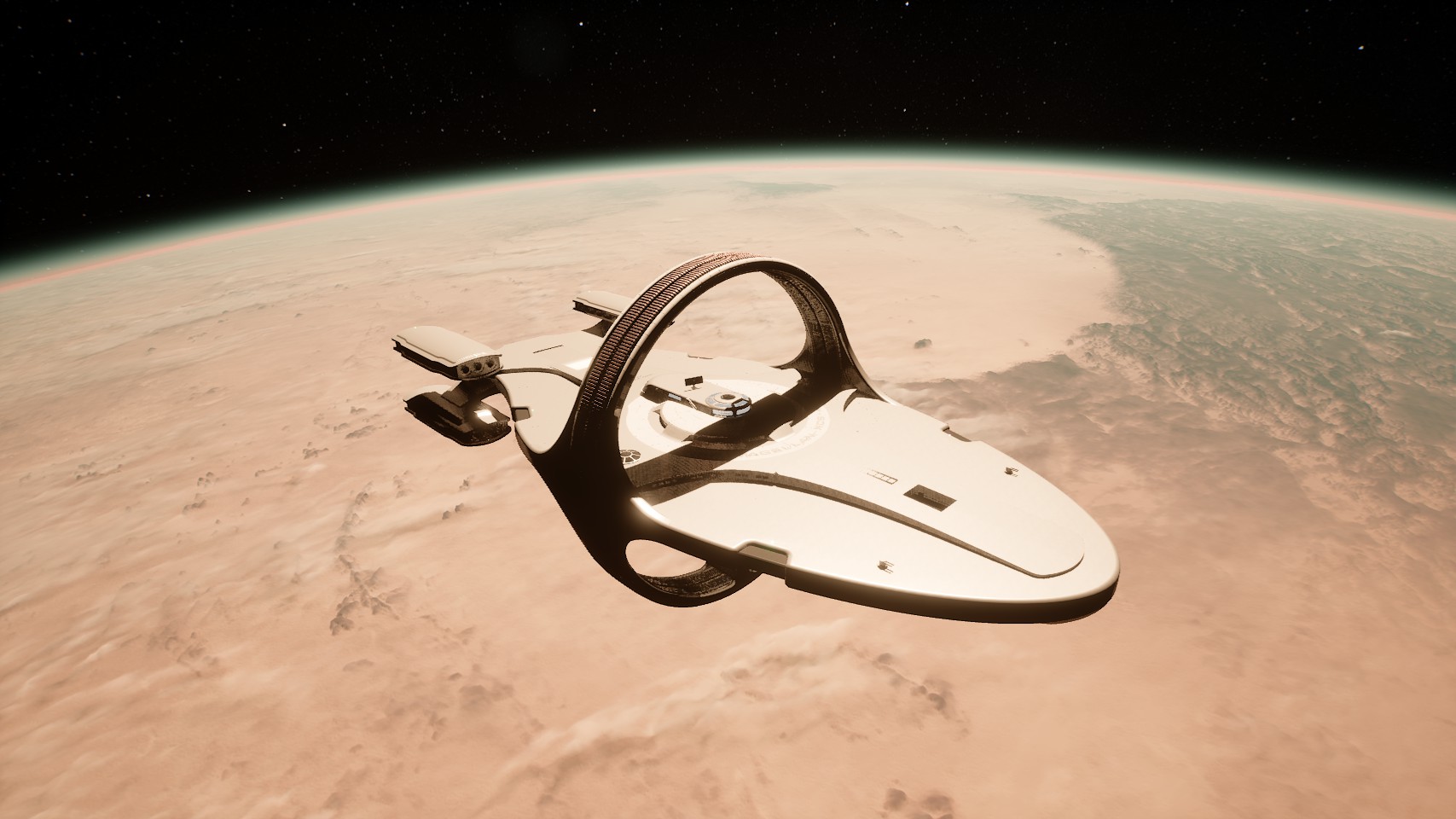 Discovery splash banner for Starship Simulator Discord server