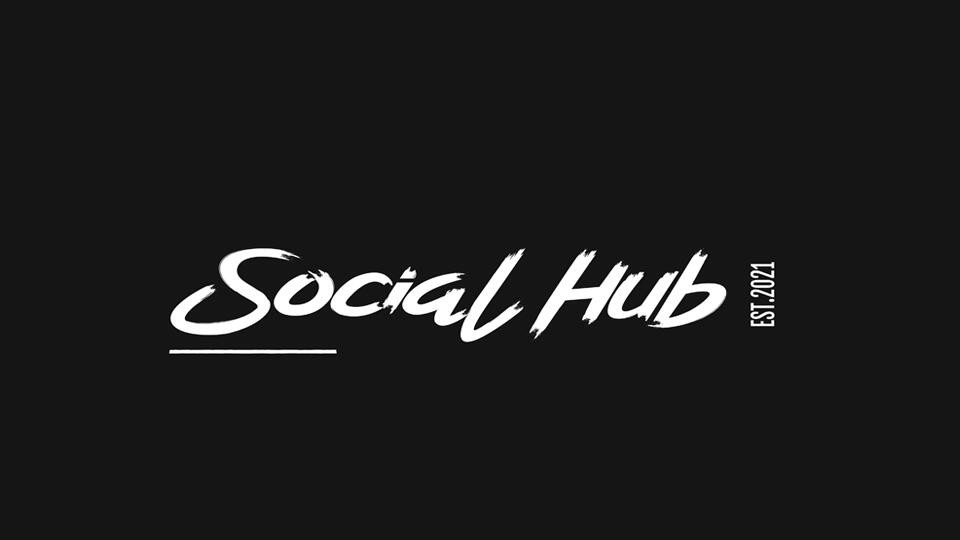 Discovery splash banner for Social Hub Discord server