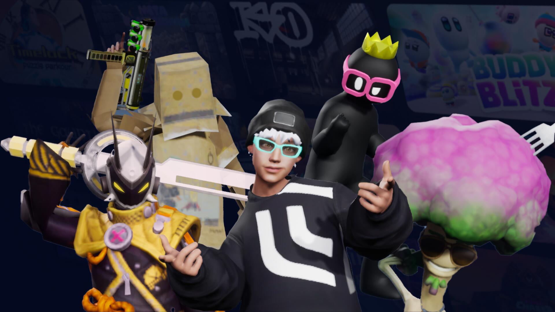 Discovery splash banner for Spatial.io Discord server