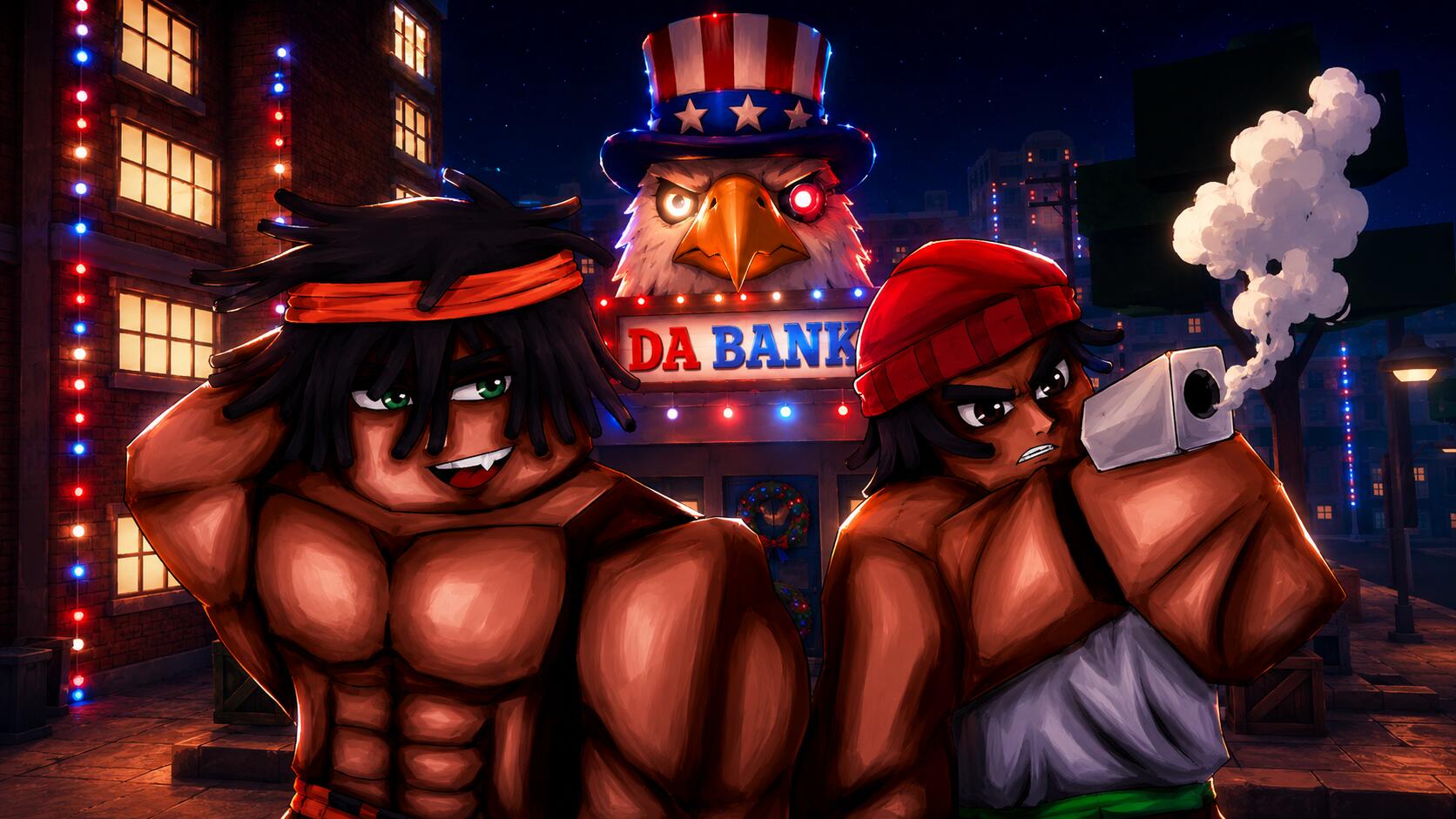 Discovery splash banner for Hood Modded Discord server
