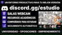 Discovery splash banner for Estudia Conmigo Discord server