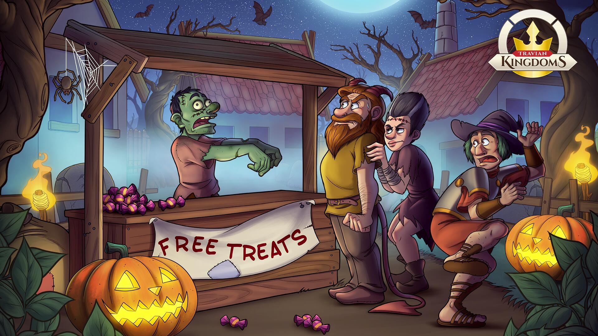Discovery splash banner for Travian Kingdoms Discord server