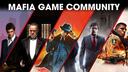 Discovery splash banner for Mafia Game Community Discord server