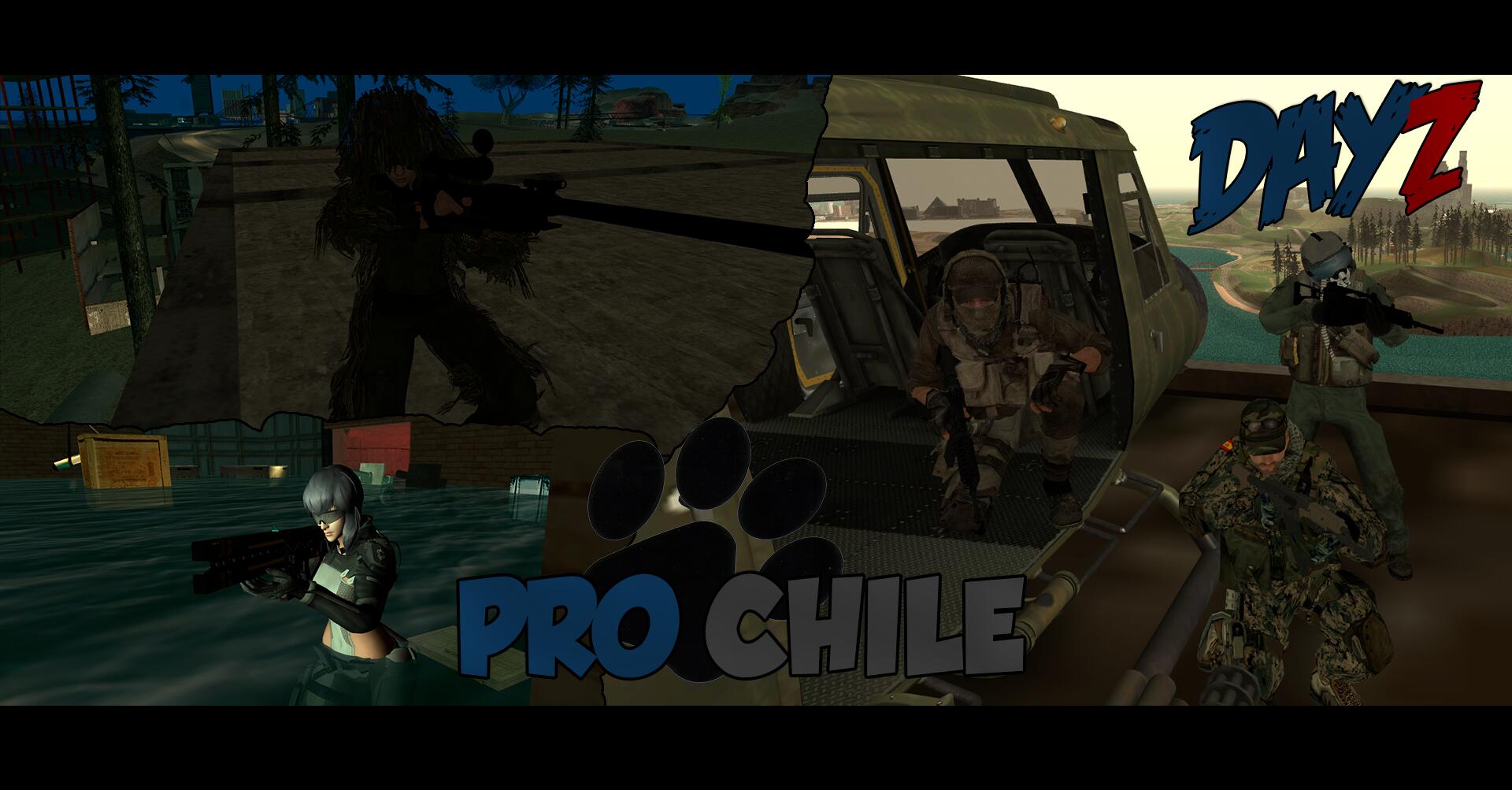 Discovery splash banner for Pro Chile Discord server
