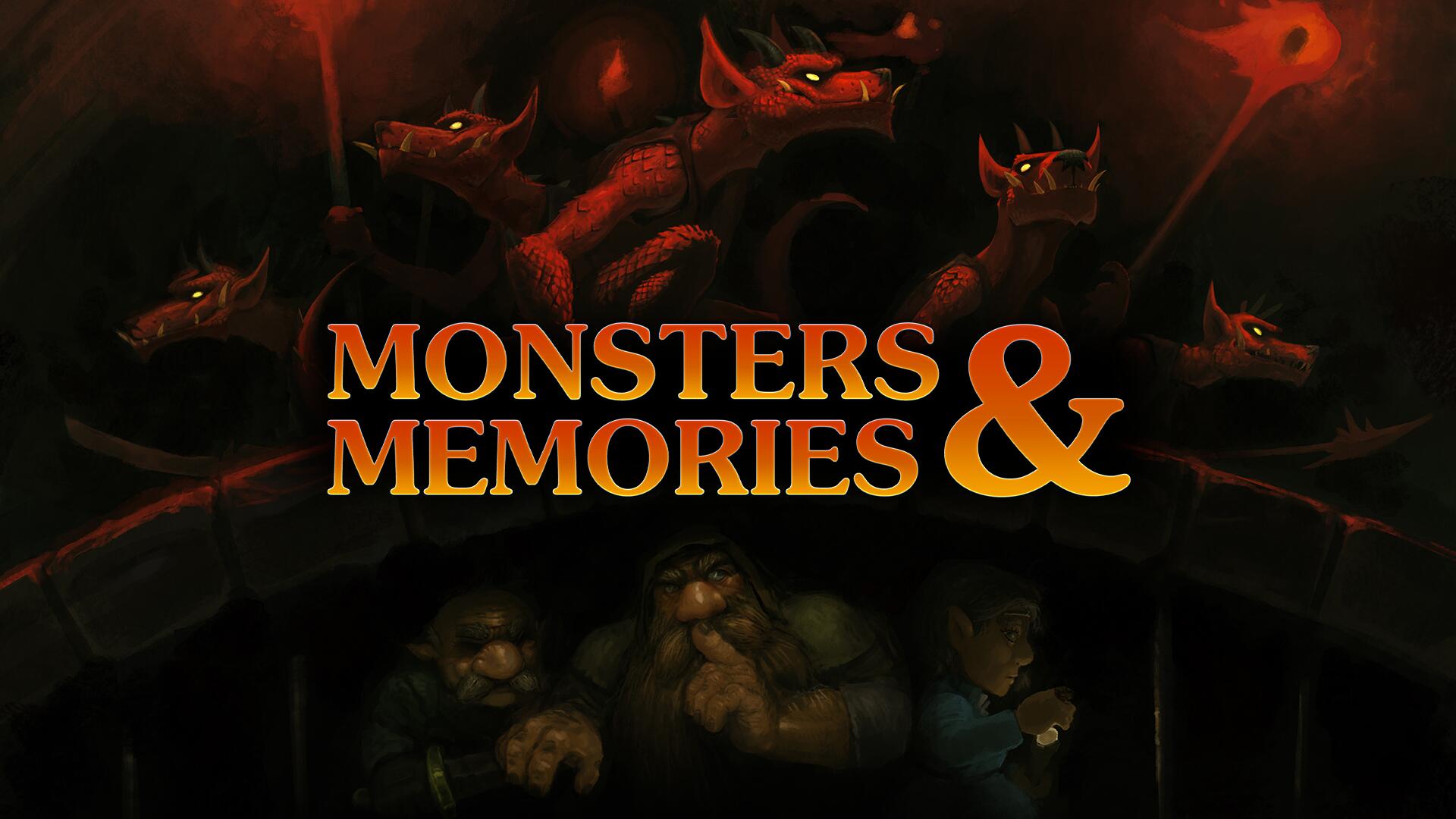 Discovery splash banner for Monsters & Memories Discord server