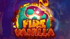 Discovery splash banner for Fire Vanilla | 1.20+ Network Discord server