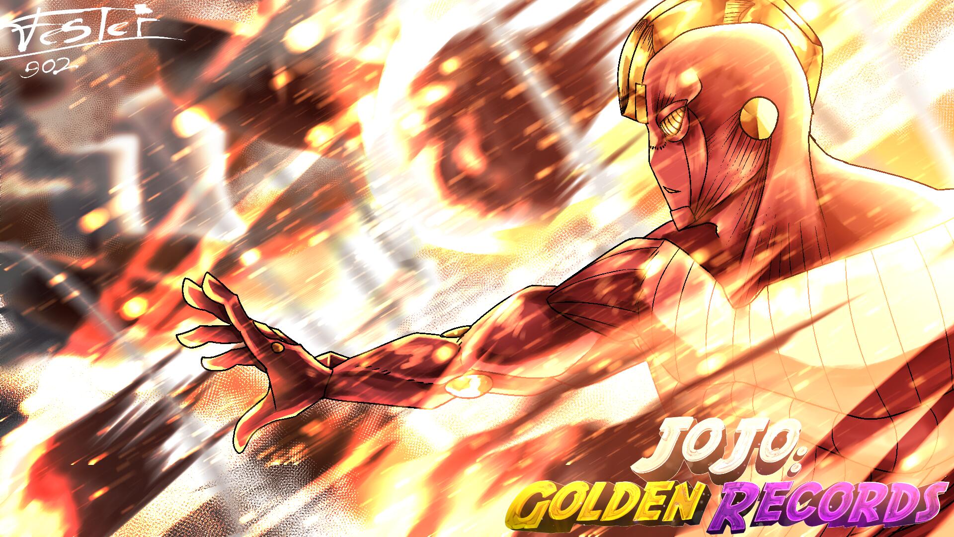 Discovery splash banner for Golden Records Discord server