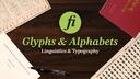 Discovery splash banner for Glyphs & Alphabets Discord server