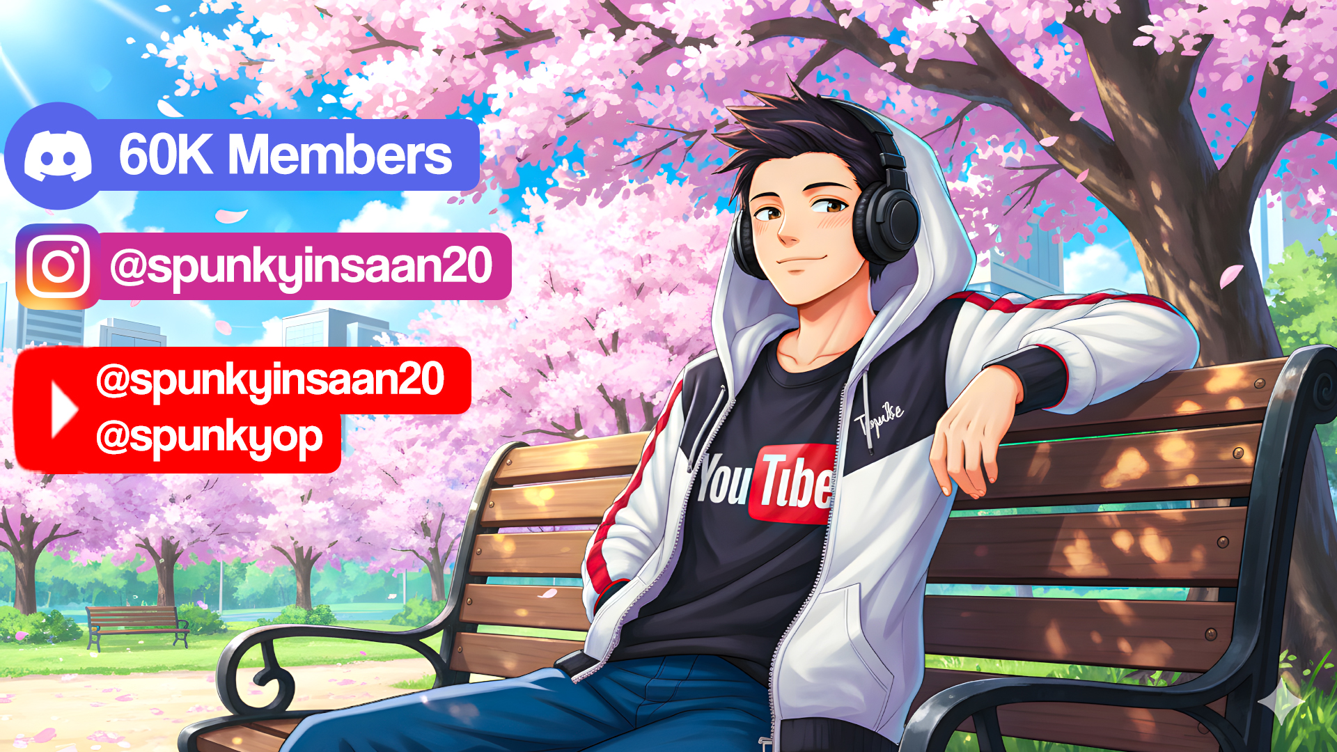 Discovery splash banner for Spunky Insaan Discord server