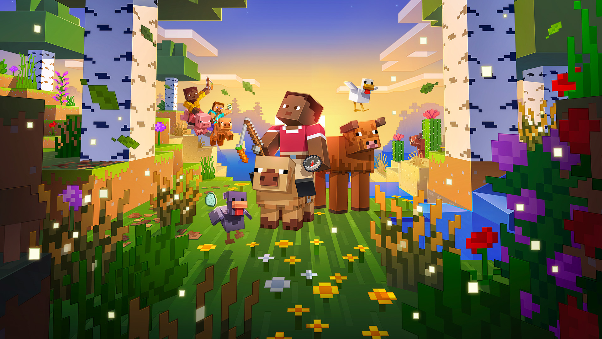 Discovery splash banner for MINECRAFT RU ・ Майнкрафт Discord server