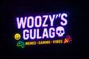 Discovery splash banner for Woozy’s Gulag | Events • Giveaways • Friends Discord server