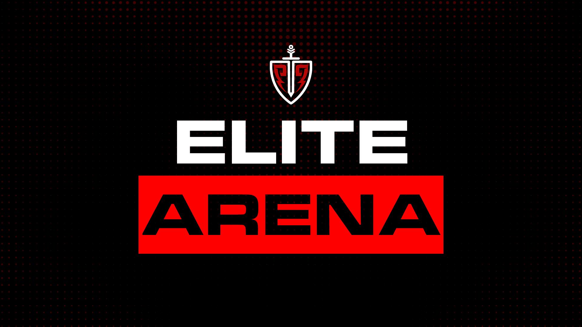 Discovery splash banner for Elite Arena Discord server