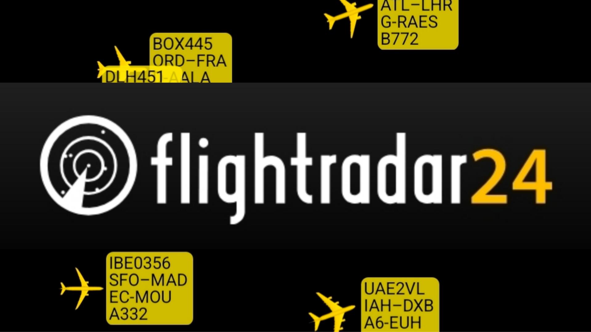Discovery splash banner for Flightradar24 Community Discord server