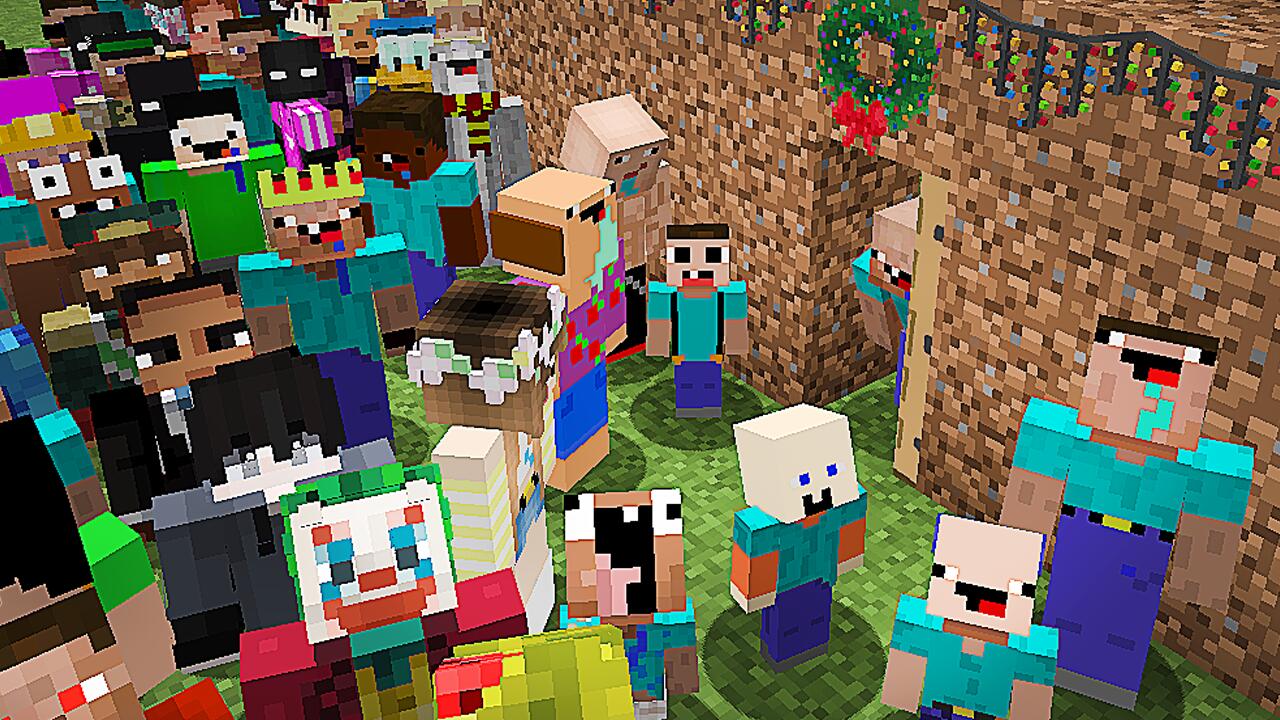 Discovery splash banner for NOOB/PRO⛏ Discord server