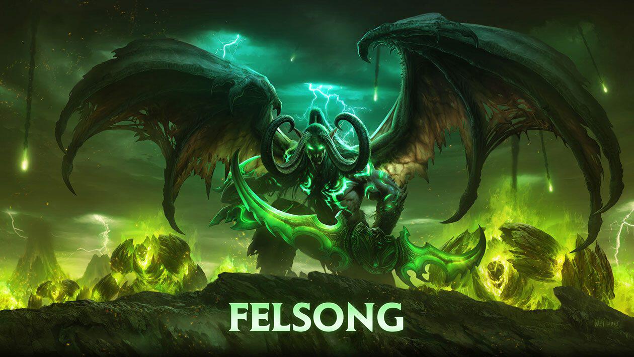 Discovery splash banner for Felsong Discord server