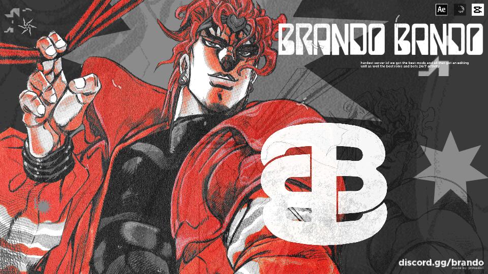 Discovery splash banner for Brando Bando Discord server