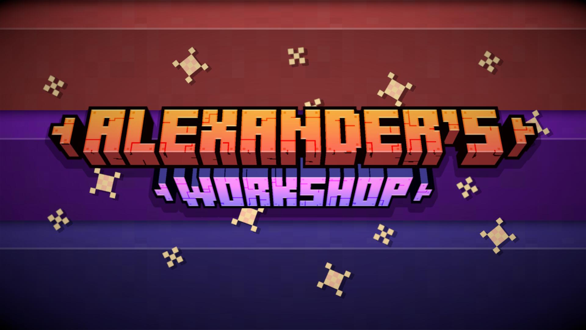 Discovery splash banner for Alexander's Workshop Discord server