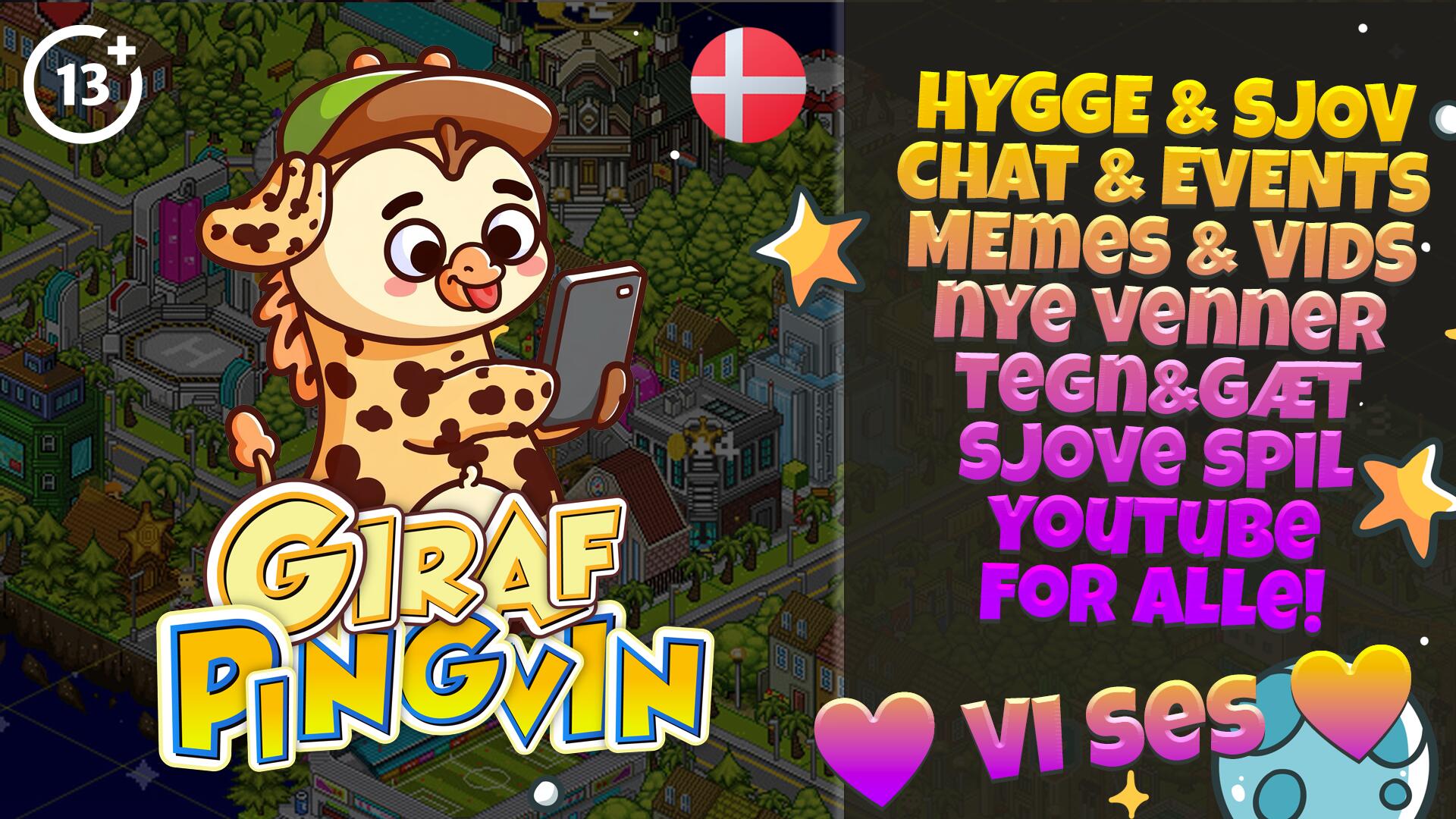Discovery splash banner for girafpingvin Discord server