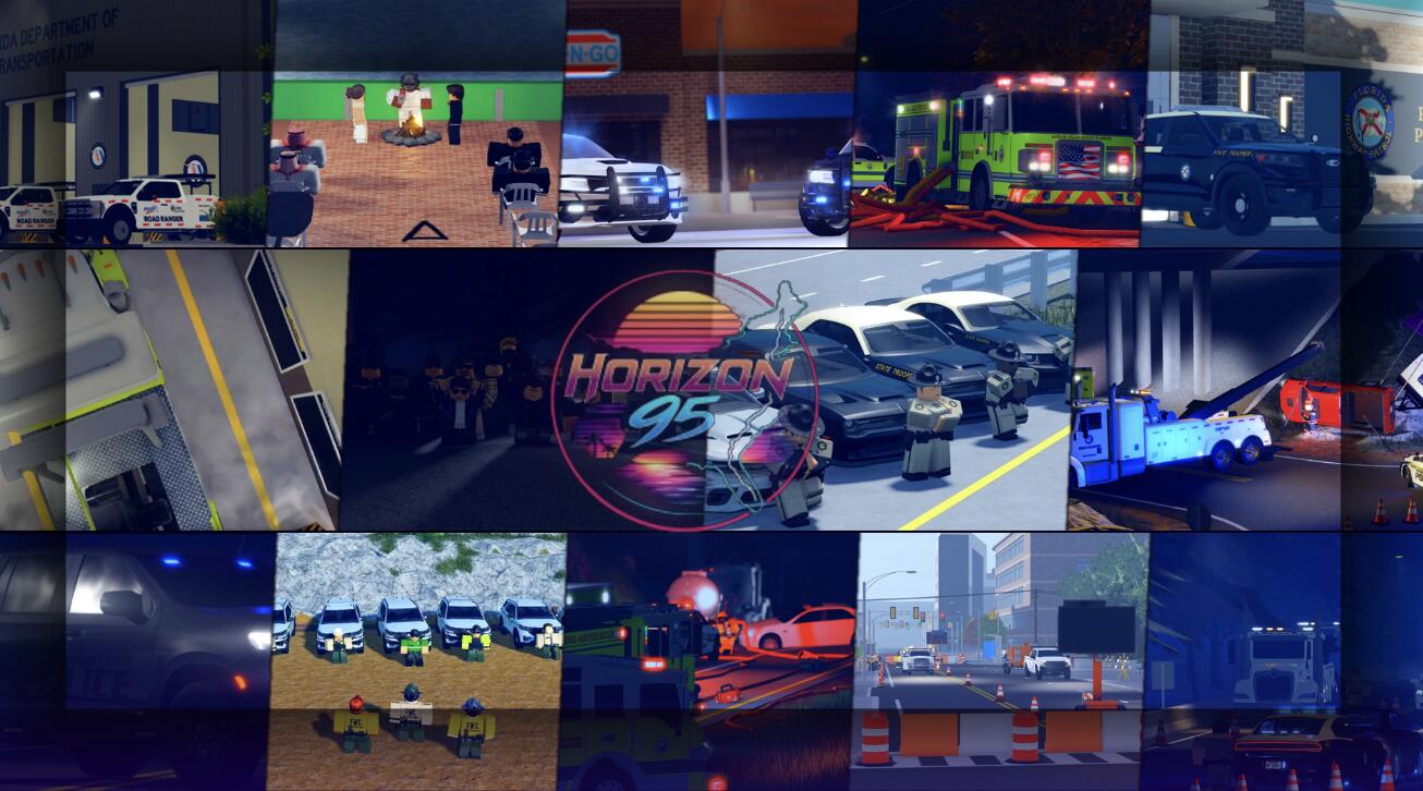 Discovery splash banner for Horizon 95 Discord server