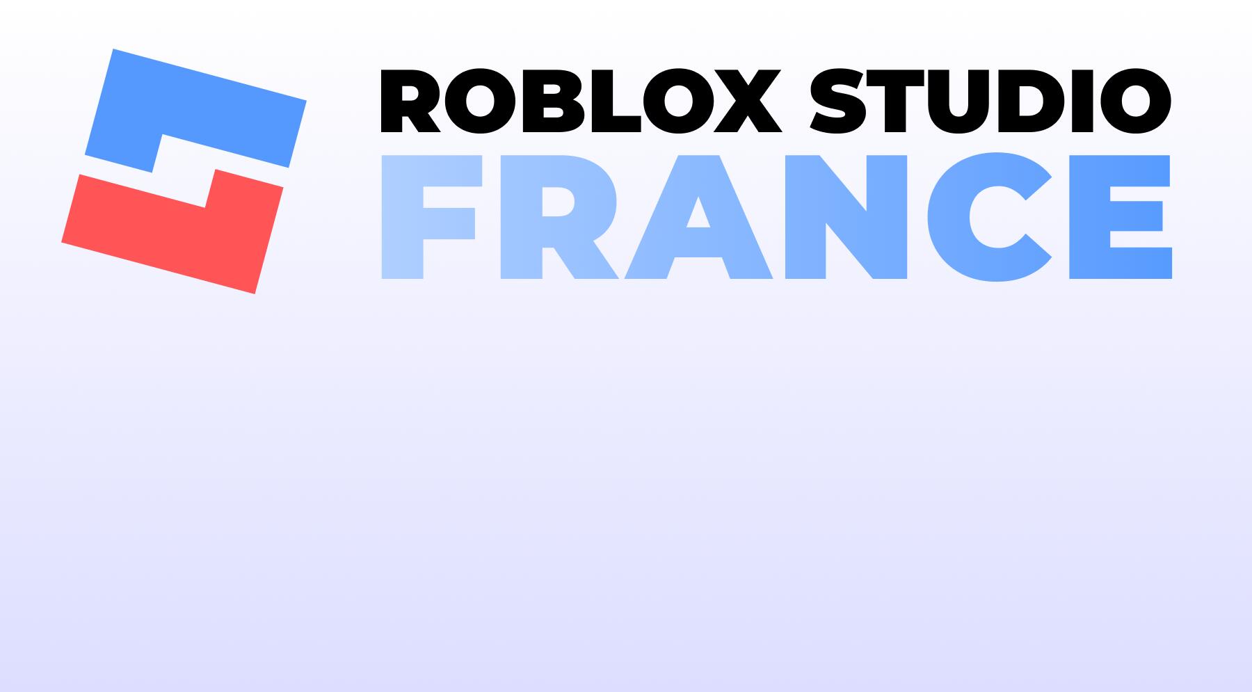 Discovery splash banner for Roblox Studio France Discord server