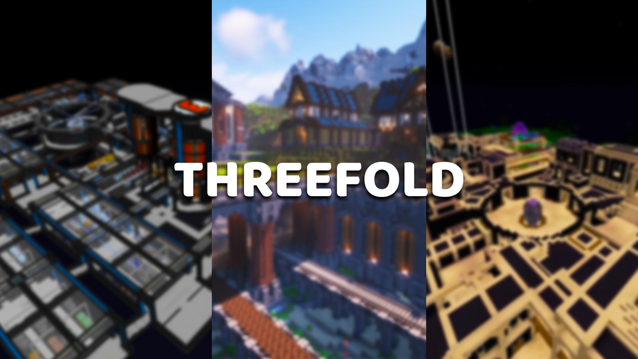 Discovery splash banner for Threefold Discord server