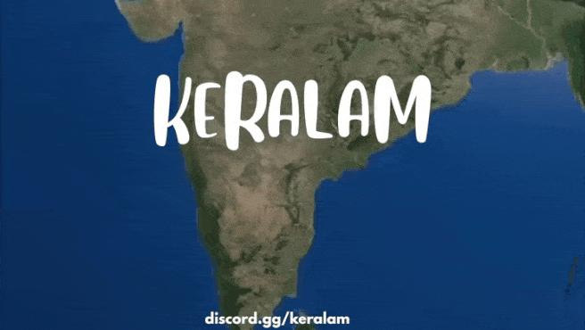 Discovery splash banner for KERALAM Discord server