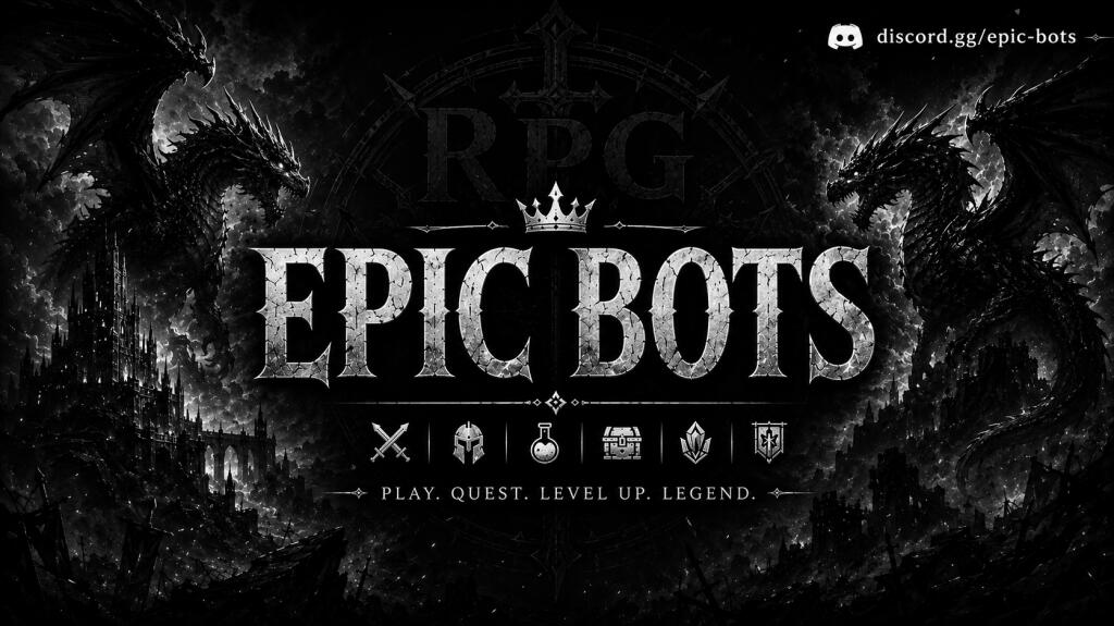 Discovery splash banner for EPIC-BOTS Discord server