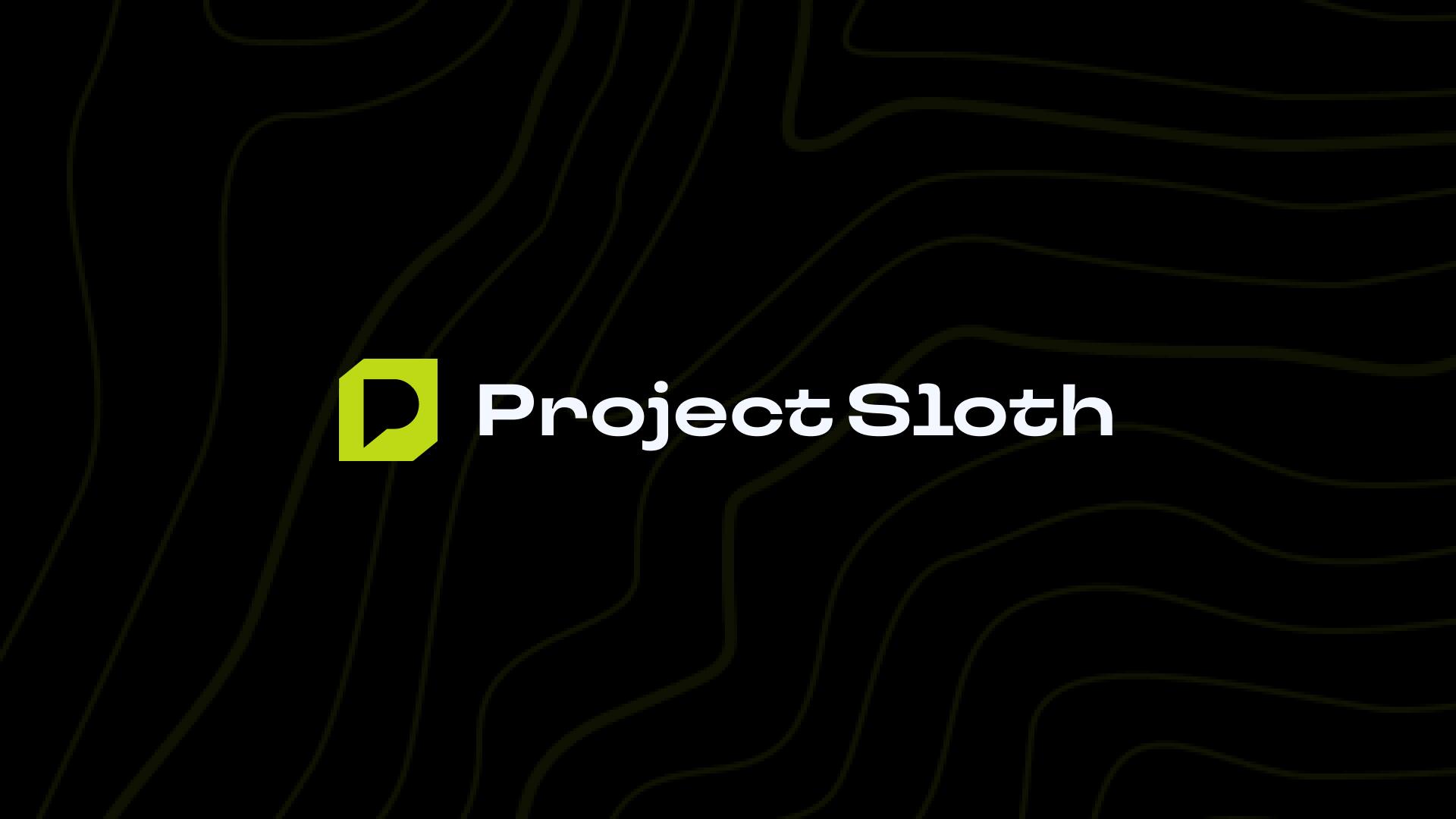 Discovery splash banner for Project Sloth Discord server
