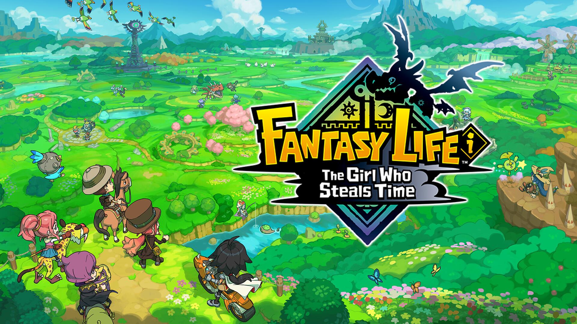Discovery splash banner for Fantasy Life Discord server